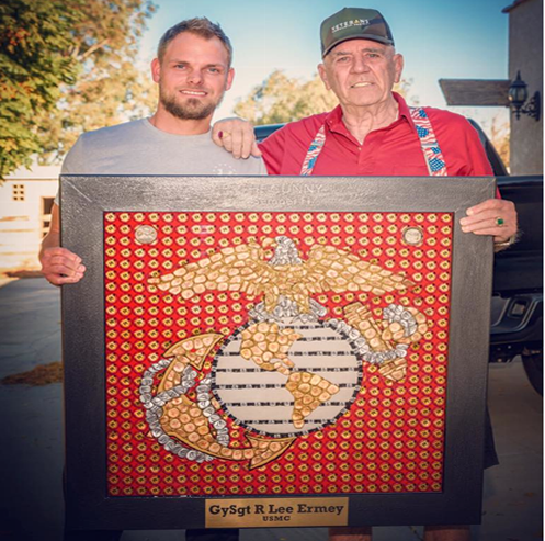 Custom Marine Corps Art